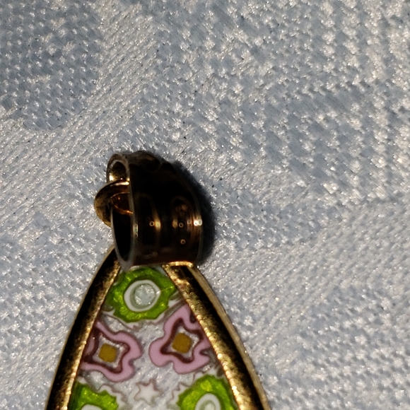 Sterling Silver Glass Pendant - Picture 3 of 8